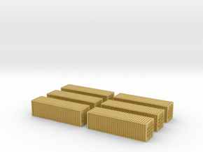 1/450 Container 30ftx6 in Tan Fine Detail Plastic