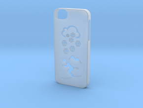 Iphone 5/5s winter case in Clear Ultra Fine Detail Plastic