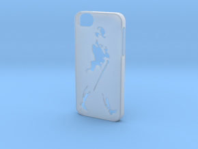 Iphone 5/5s  Johnnie  Walker case in Clear Ultra Fine Detail Plastic