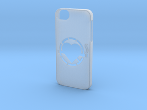 Iphone 5/5s  no smoking case in Clear Ultra Fine Detail Plastic
