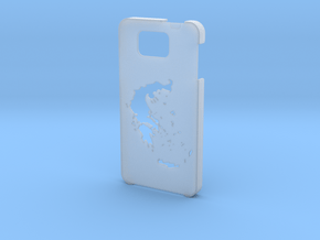 Samsung Galaxy Alpha Greece case in Clear Ultra Fine Detail Plastic