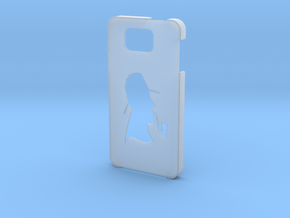 Samsung Galaxy Alpha Detective case in Clear Ultra Fine Detail Plastic