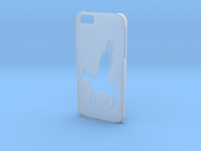 Iphone 6 Pegasus case in Clear Ultra Fine Detail Plastic
