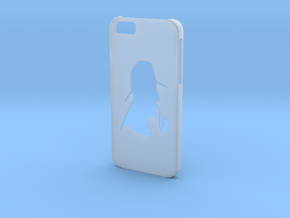 Iphone 6 Detective case in Clear Ultra Fine Detail Plastic