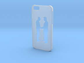 Iphone 6 Giving hands case in Clear Ultra Fine Detail Plastic