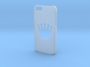Iphone 6 Chess queen case in Clear Ultra Fine Detail Plastic