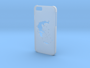 Iphone 6 Greece case in Clear Ultra Fine Detail Plastic