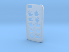 Iphone 6 Hands case in Clear Ultra Fine Detail Plastic