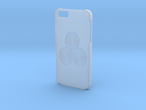 Iphone 6 labyrinth case in Clear Ultra Fine Detail Plastic