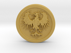 Resident Evil 2: Eagle medal in Tan Fine Detail Plastic