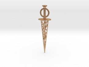 Myst Riven Moiety Dagger Pendant in Natural Bronze