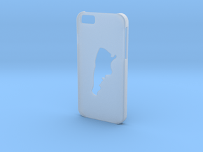Iphone 6 Argentina case in Clear Ultra Fine Detail Plastic
