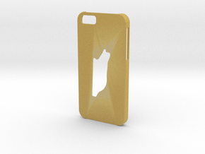 Iphone 6 Belize case in Tan Fine Detail Plastic