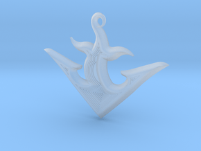 ANCHOR 2 in Clear Ultra Fine Detail Plastic