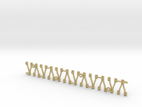 Y-Schwellengleis, Code 75, 180 mm, Flexgleis in Tan Fine Detail Plastic