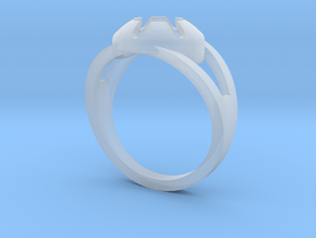 Matrix Ring in Clear Ultra Fine Detail Plastic