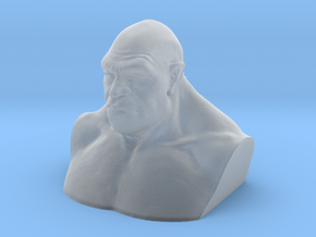 Neanderthal Hollowed in Clear Ultra Fine Detail Plastic