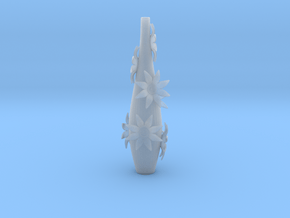 Flower Vase in Clear Ultra Fine Detail Plastic