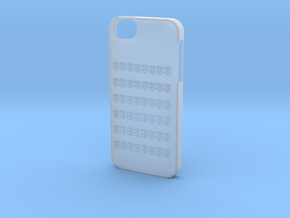 Iphone 5/5s flower case in Clear Ultra Fine Detail Plastic