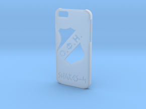 Iphone 6 OFI case in Clear Ultra Fine Detail Plastic