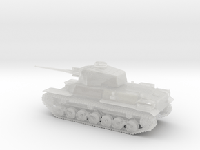 1/100 IJA Type 4 Chi-to Medium Tank in Clear Ultra Fine Detail Plastic