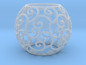 Triskel celtic sphere 2 (2,8+ring) in Clear Ultra Fine Detail Plastic