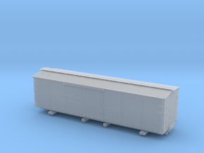 NYC&HR 35' Boxcar with 24" Running Board in Clear Ultra Fine Detail Plastic