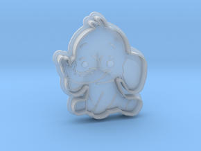 Cookie Cutter - Animal - Elephant in Clear Ultra Fine Detail Plastic