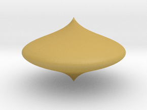 Bell shape scopperil in Tan Fine Detail Plastic