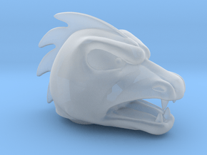 Clawful Head VINTAGE in Clear Ultra Fine Detail Plastic