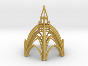 Gothic Chapel 1 Upper in Tan Fine Detail Plastic