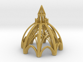 Gothic Chapel 3 Upper in Tan Fine Detail Plastic
