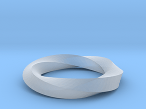 RingSwirl360 in Clear Ultra Fine Detail Plastic