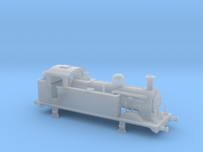 Ex Midland Railway 3F class fitted for condensing in Clear Ultra Fine Detail Plastic
