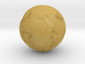 Earth Seabed in Tan Fine Detail Plastic