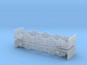 N Class 13 Chassis in Clear Ultra Fine Detail Plastic