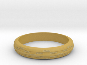 Ring Hilly special in Tan Fine Detail Plastic
