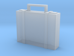Briefcase in Clear Ultra Fine Detail Plastic