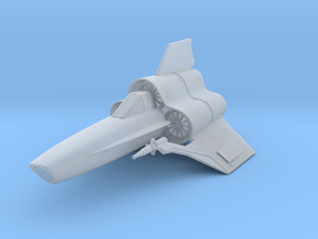 Viper MK-IV Fighter in Clear Ultra Fine Detail Plastic