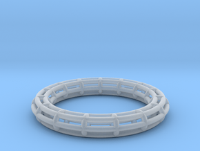Ring Torus of circles in Clear Ultra Fine Detail Plastic
