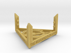 Stand for Ring Box in Tan Fine Detail Plastic