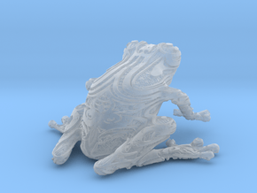 FrogPrint2 in Clear Ultra Fine Detail Plastic