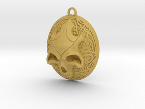 FELDOR pendant  in Tan Fine Detail Plastic