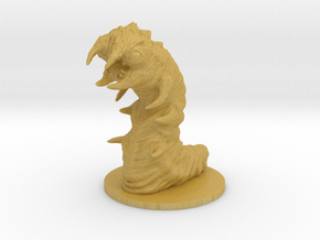 Carrion Worm in Tan Fine Detail Plastic
