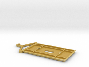 Switch With Hanger in Tan Fine Detail Plastic