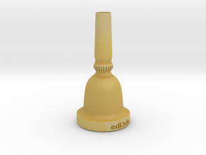 Contrabass Tuba Mouth Piece in Tan Fine Detail Plastic