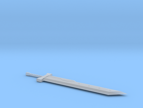 Sword - 3mm in Clear Ultra Fine Detail Plastic