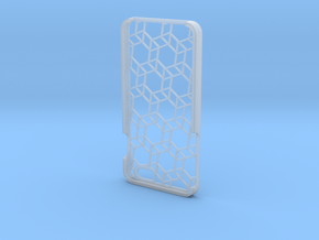 iPhone 6 Plus geometric case in Clear Ultra Fine Detail Plastic