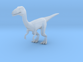 Coelophysis in Clear Ultra Fine Detail Plastic