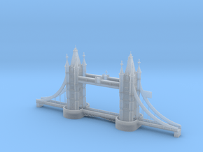 London Bridge in Clear Ultra Fine Detail Plastic
